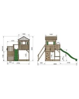 Parque infantil MASGAMES SIRACUSA XL