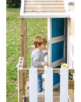 Casinha infantil de madeira em painéis Masgames OLDEN