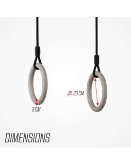 Argolas de Ginástica para os baloiços BERG PlayBase