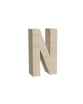 Letras Gigantes Masgames ALPHAPLAY cor natural