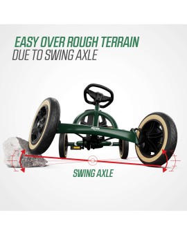 Carros a Pedal BERG Buddy Retro Green