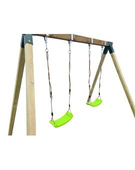 Baloiço de madeira quadrado MASGAMES REIKO