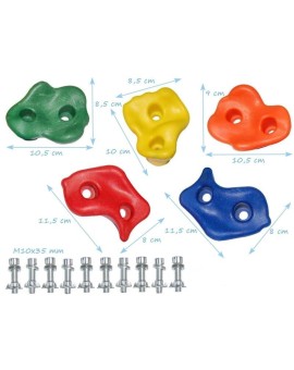 Kit de Pedras de Escalada