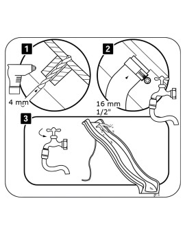 Rampa de escorrega MASGAMES M (altura 90 cm)