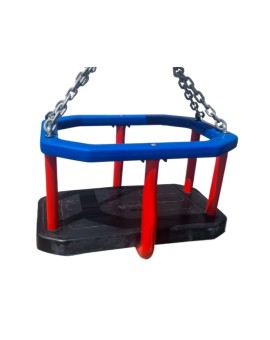 Cadeira de bebê de borracha com correntes Inox MASGAMES Classic