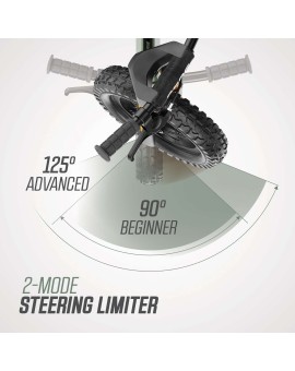 Bicicleta de equilíbrio BERG BIKY Cross Green com travão de mão
