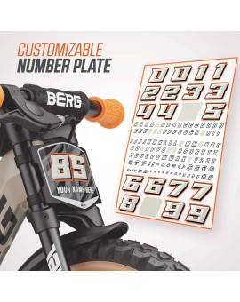 Bicicleta de equilíbrio BERG BIKY Trail Sand com travão de mão