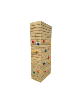 Letras Gigantes Masgames ALPHAPLAY com pedras de escalada cor natural