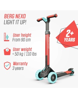 Scooter BERG Nexo Dobrável Lights