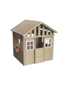 Casinha de Madeira MASGAMES LOLLIPOP XL NATURAL