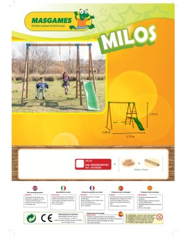 Parque infantil Masgames MILOS M