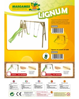 Parque infantil Masgames LIGNUM L