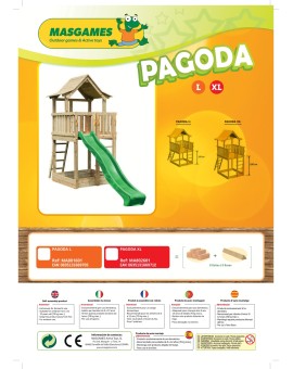 Parque infantil Masgames PAGODA L