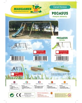 Parque infantil Masgames PEGASUS Horeca