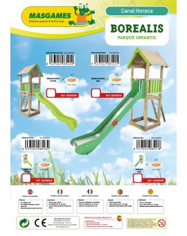 Parque infantil Masgames BOREALIS