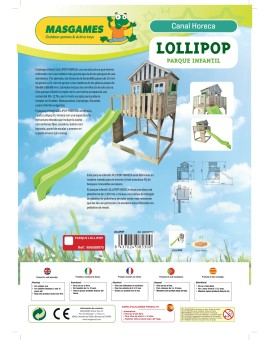 Parque infantil Masgames LOLLIPOP HORECA