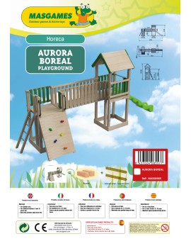 Parque infantil Masgames AURORA BOREAL