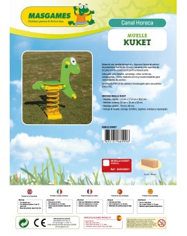 Balancim de mola Masgames KUKET