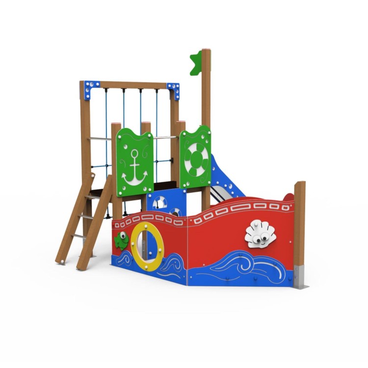 Parque infantil BARCO BALLENERO