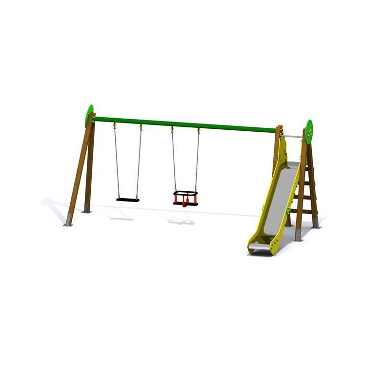 Parque infantil GARUA duplo