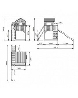 Parque infantil Masgames LOLLIPOP XL