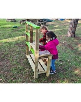 Cozinha infantil para exterior em madeira Masgames SPICY