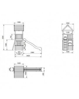 Parque infantil Masgames PYXIS