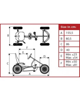 Kart de pedais BERG B.Pure BFR