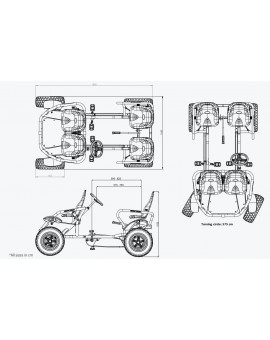 Quadriciclo Off-Road F Pedal BERG Grand Tour