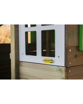 Casinha de madeira Masgames LOLLIPOP Elevada branca