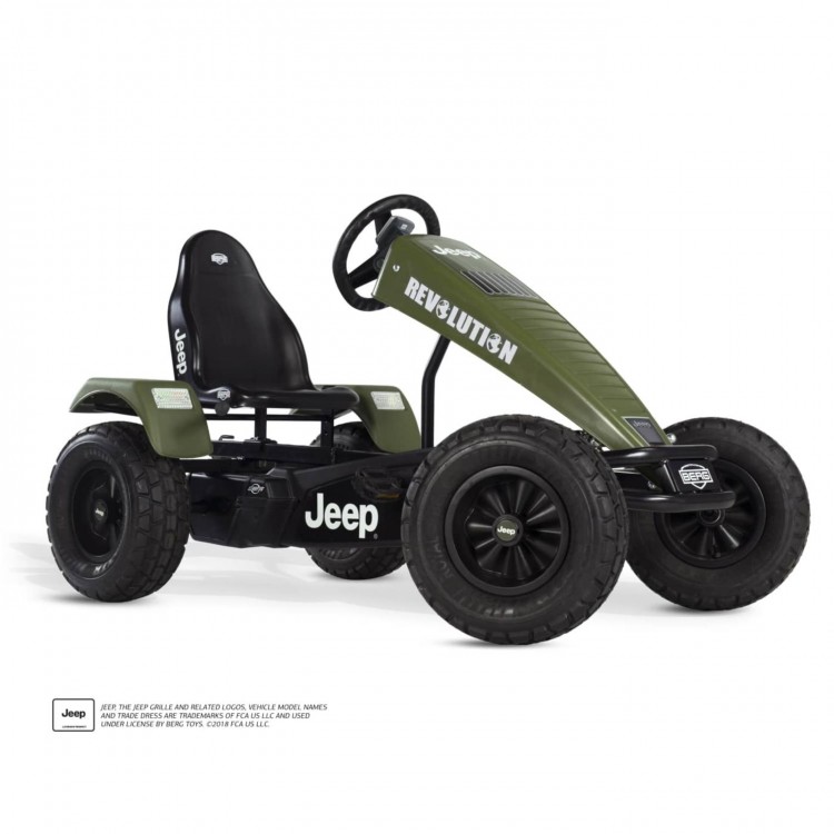 Kart de pedais BERG Jeep Revolution BFR