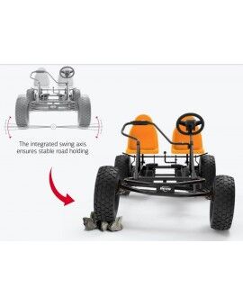 Quadriciclo de pedal BERG Duo Coaster BFR