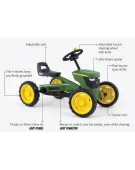 Trator a pedal BERG Buzzy John Deere