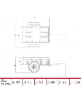 BERG Trailer XL (Karts XL)