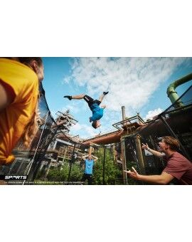 Trampolim BERG Flatground Ultim Pro Bouncer 500 + Rede Deluxe XL