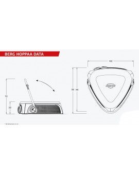 O meu primeiro trampolim BERG Hoppaa