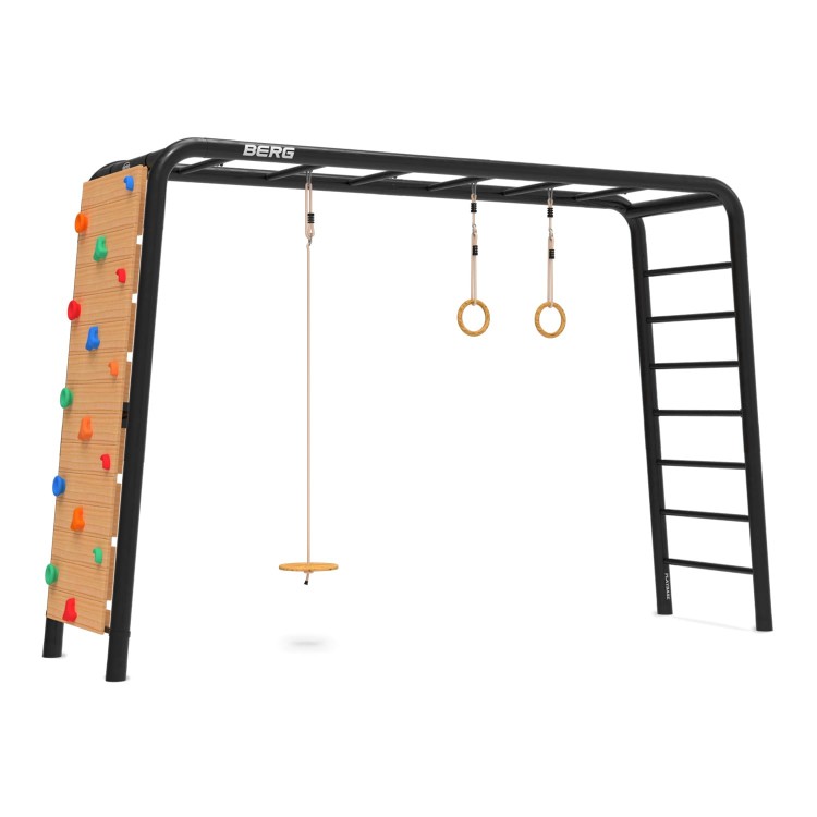 BERG Playbase Large TL (parede de escalada + assento OVNI + anéis)