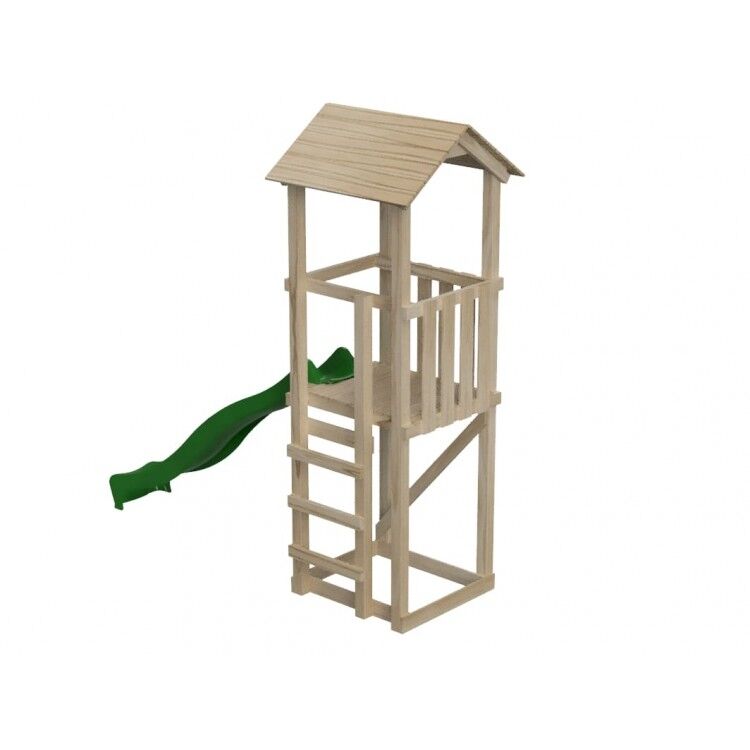 Parque infantil Masgames CARLIT L telhado de madeira