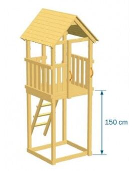 Parque infantil Masgames KIOSK XL com Challenger