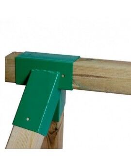 Baloiço duplo em madeira quadrada Masgames KARAI DELUXE Adultos (borracha e cordas)