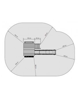 Parque infantil Masgames BELVEDERE L com baloiço