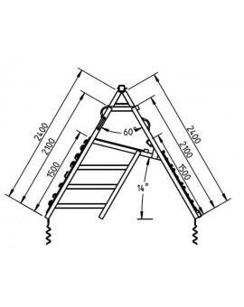 Parque infantil BELVEDERE L com Challenger