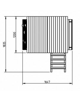 Parque infantil Masgames BELVEDERE XL com Challenger