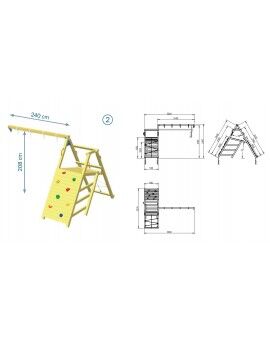 Parque infantil BELVEDERE L com Challenger