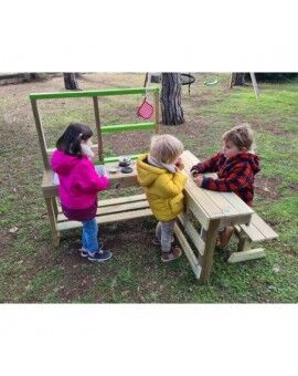 Cozinha infantil para exterior em madeira Masgames SPICY Delicious Horeca