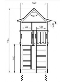 Parque infantil Masgames PAGODA XL