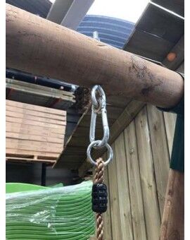 Assento plano de plástico MASGAMES Verde escuro