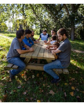 Mesa de piquenique adaptada MASGAMES LYON