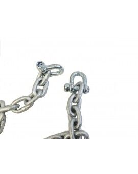 Assento de borracha com correntes Inox MASGAMES Classic