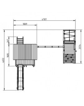 Parque infantil Masgames PAGODA L com Challenger